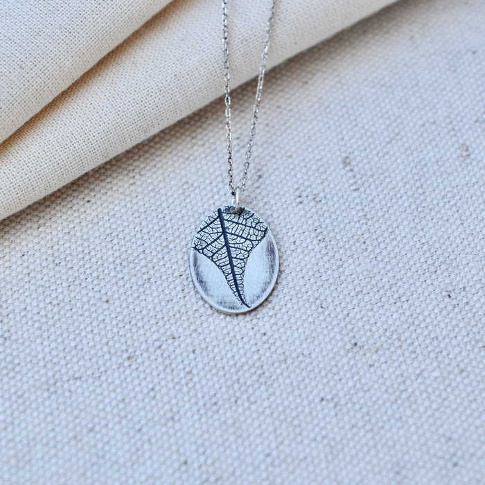 Leaf Charm Necklace