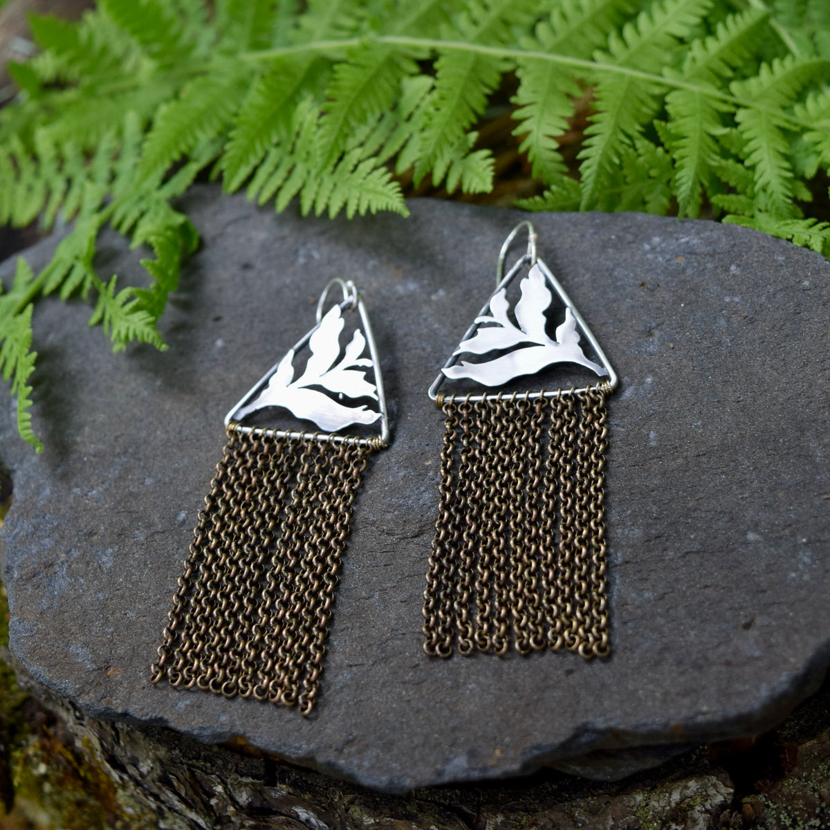 Fern Duster Earrings