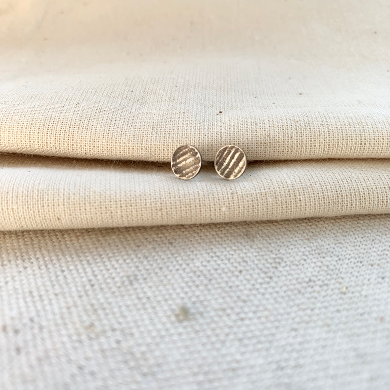 Woodland Studs in Sterling Silver