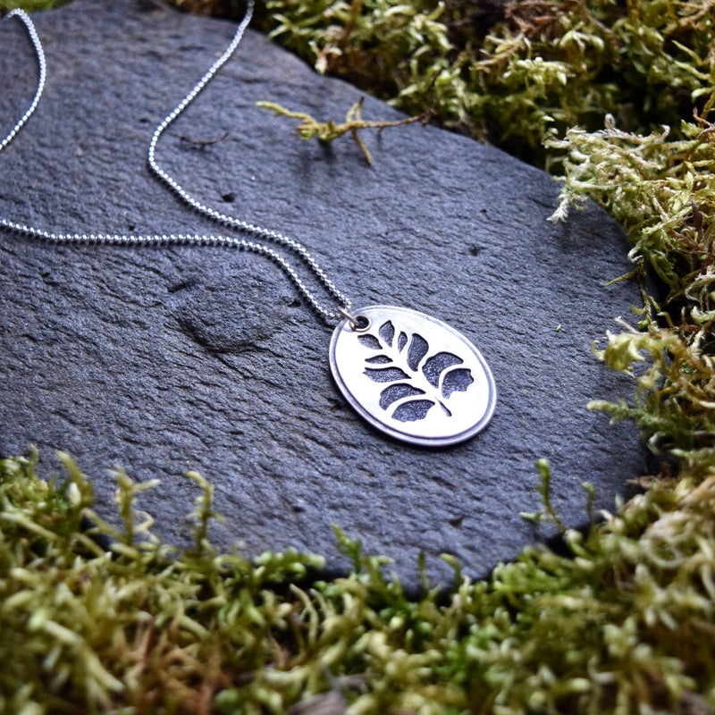 Plant Tag Necklace No.3