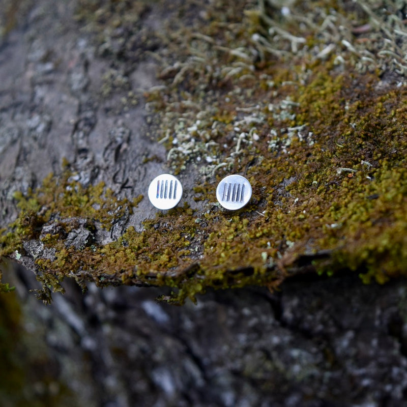 Bars Earring Studs