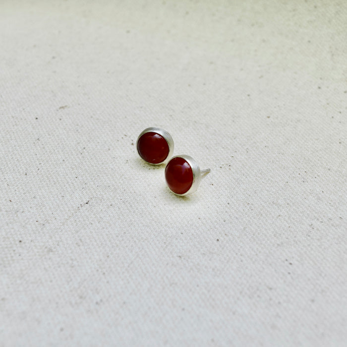 Carnelian Studs