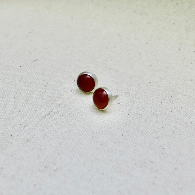 Carnelian Studs