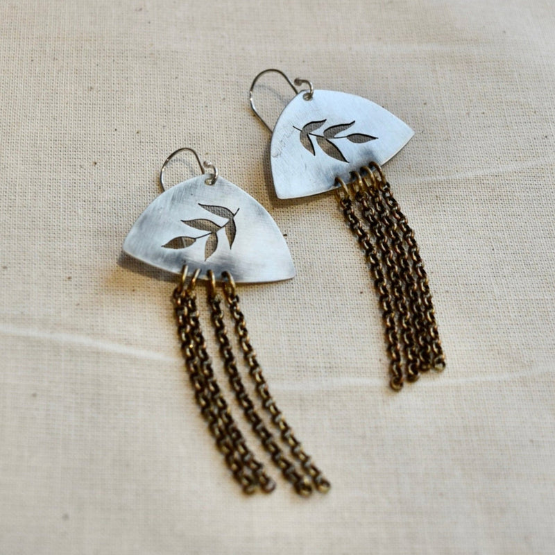 Sweetgrass Duster: Sterling + Brass