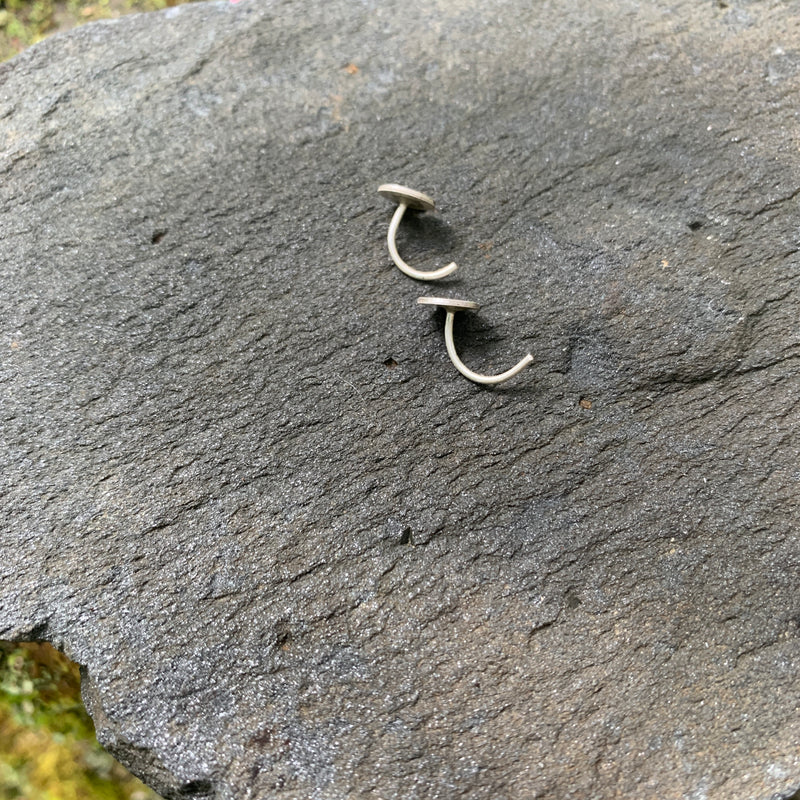 Double Arrow Hug Studs