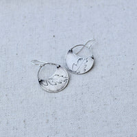 Fern Crescent: Sterling Silver or Brass