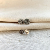 Woodland Studs in Sterling Silver