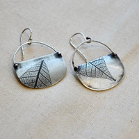 Leaf Basket: Sterling Silver