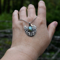 Lunar Butterfly Pendant